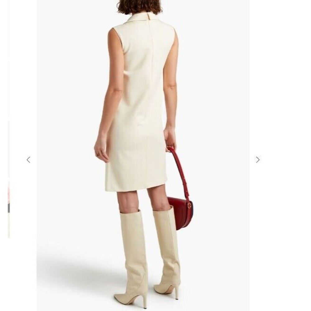 NWT. $3600 GUCCI Floral-appliquéd cady mini dress XXS - Picture 8 of 16